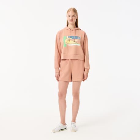 Женские спортивные шорты  с карманами Lacoste