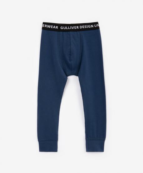 Кальсоны хлопковые синие  (98-104) Gulliver