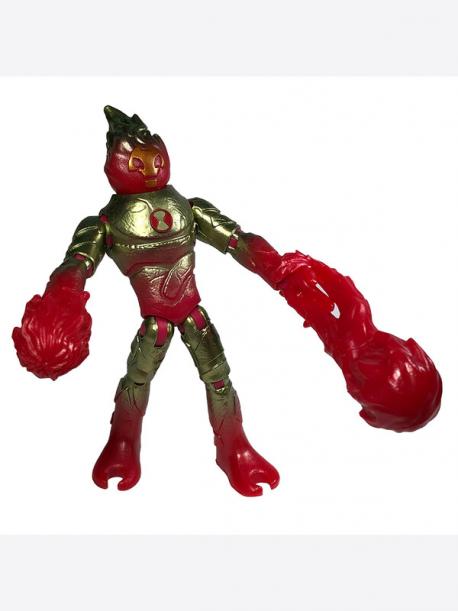 Фигурка игрушка Человек огонь Металлик Бен 10 BEN 10