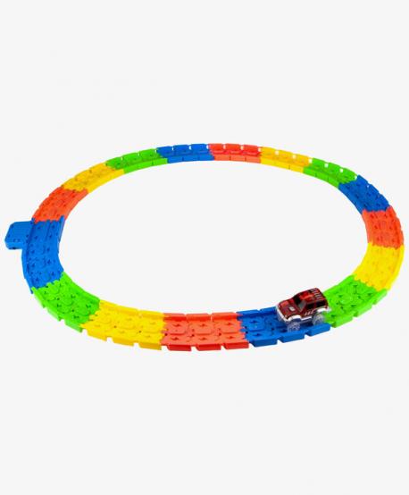 Игровой набор  Гибкий Трек LED со светодиодными лампами 1Toy