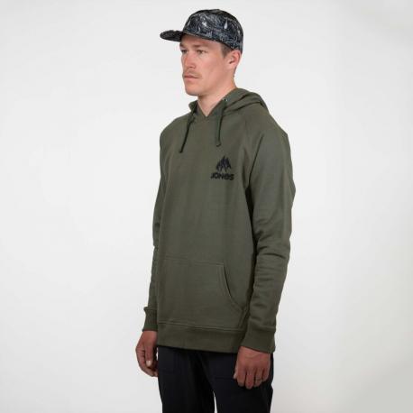 Толстовка с капюшоном  Hoodie Truckee Green 2022 Jones
