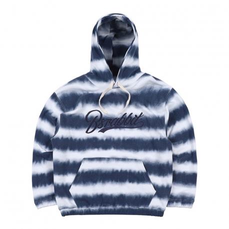 Толстовка с капюшоном  Bs Tie-Dye Hoodie Navy 2023 BSRABBIT