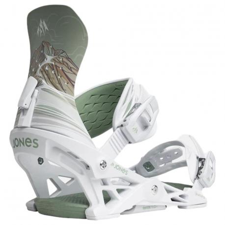 Крепления для сноуборда  Women'S Aurora FW25 White/Art Jones