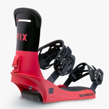 Крепления для сноуборда женские  Seneca Cyber Pink 2024 Fix