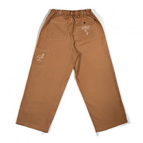 Брюки  Wide Fit FW25 Mustard White Larry Pants