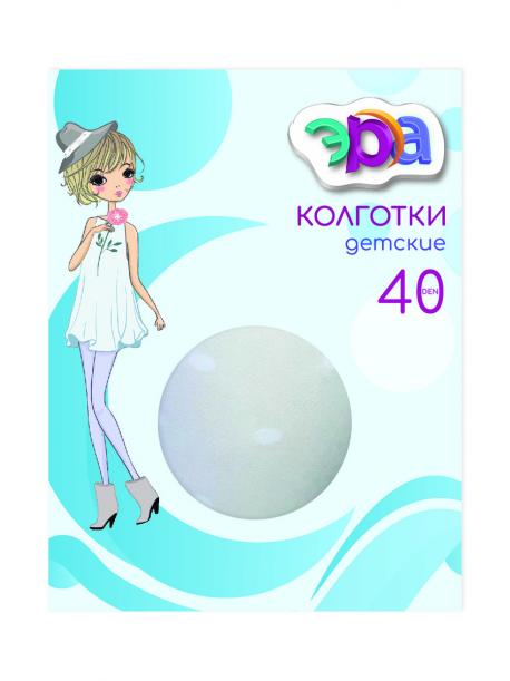 Колготки детские ЭРА "Крупный горох на мелкой сетке" Эра
