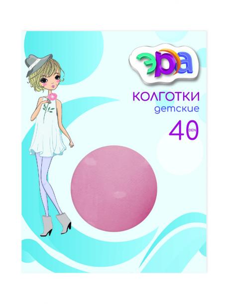 Колготки детские ЭРА "Крупный горох на мелкой сетке" Эра
