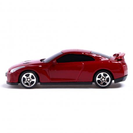 Машина металлическая nissan gt-r (r35), 1:64, цвет красный Автоград