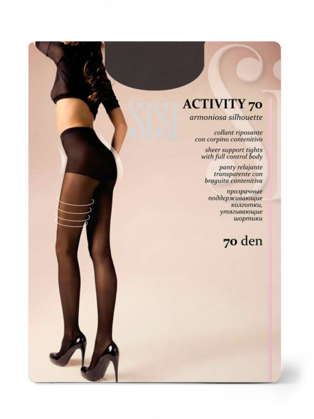 Колготки  Activity 70 Nero SiSi