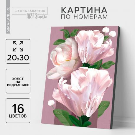 Картина по номерам на холсте с подрамником Школа талантов