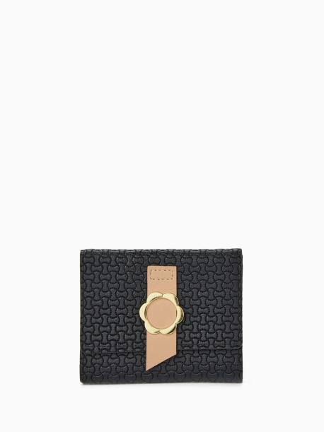 Кошелек женский на кнопке, цвет черный NO BRAND