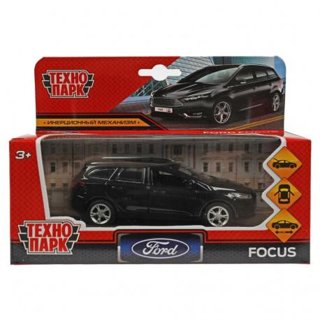 Машина металлическая FORD,  FOCUSSW-12-BK Технопарк