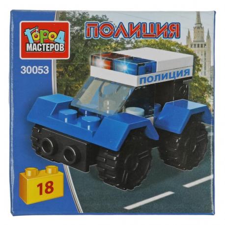 Конструктор ПОЛИЦИЯ  30053-JS Город мастеров