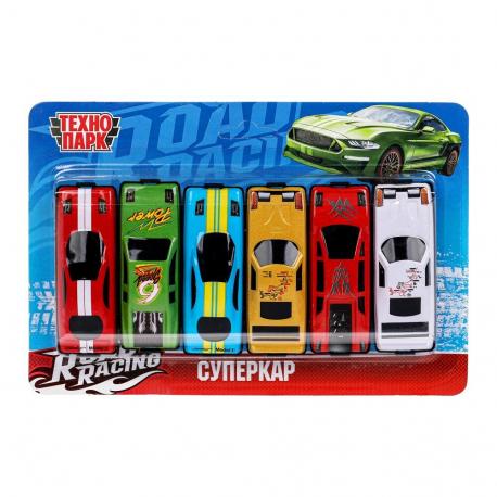 Машина металлическая  RR-SET-061-R Технопарк