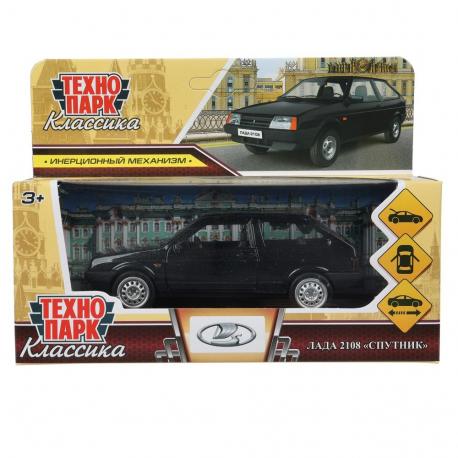 Машина металлическая LADA,  2108-12-BK Технопарк