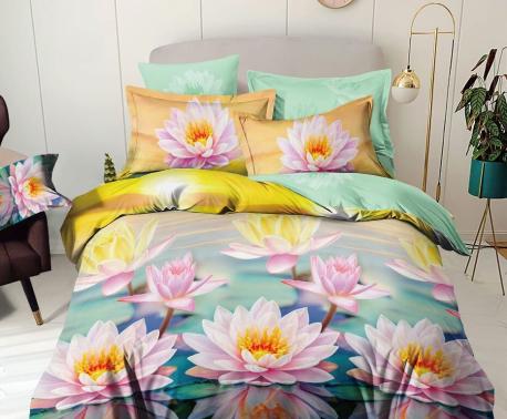 Постельное белье 1,5 сп (2 нав. 50х70) Viola