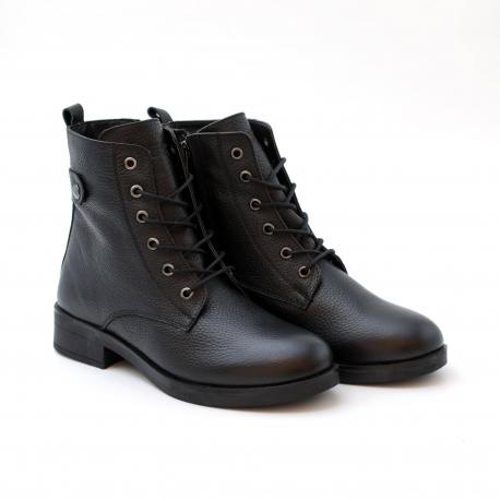 Женские высокие ботинки , черные Clarks