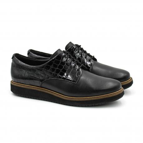 Женские полуботинки , черные Clarks