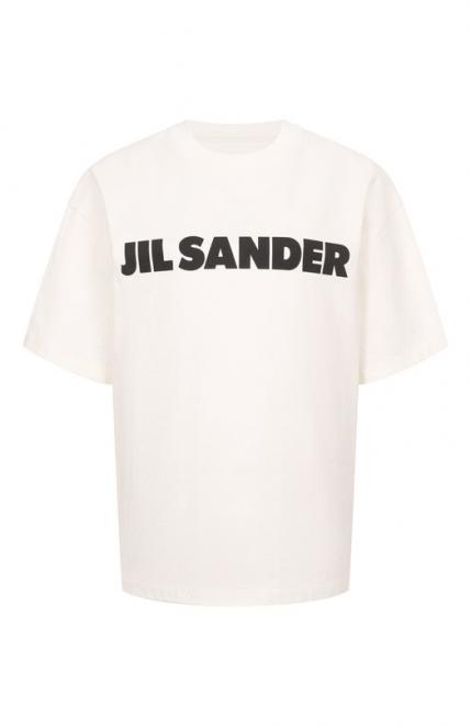 Хлопковая футболка Jil Sander