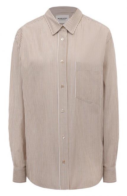 Хлопковая рубашка ISABEL MARANT ETOILE