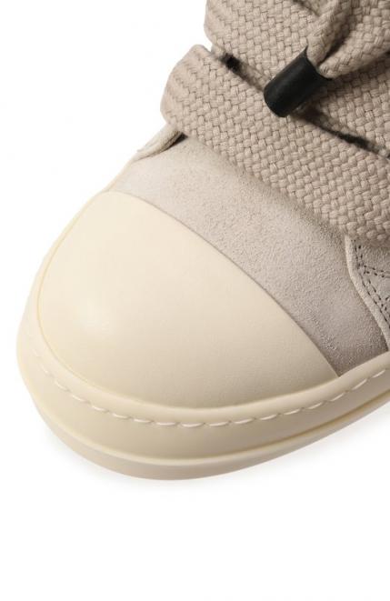 Замшевые кеды Luxor Jumbo Padded Low Rick Owens