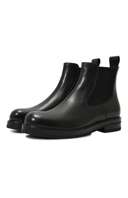 Кожаные челси KITON