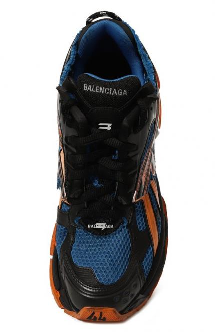 Комбинированные кроссовки Runner Balenciaga