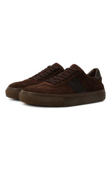 Замшевые кеды Tod's