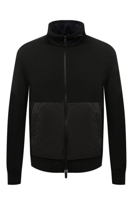 Кардиган из шелка и шерсти  x Maserati Zegna