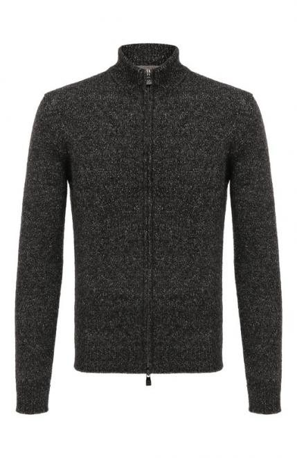 Кардиган из шерсти и хлопка Corneliani