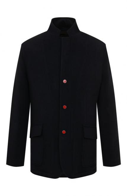 Куртка с подкладкой из овчины KITON