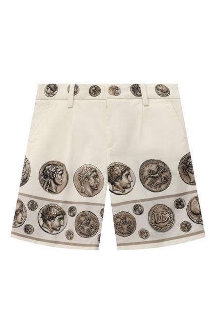 Хлопковые шорты Dolce&Gabbana