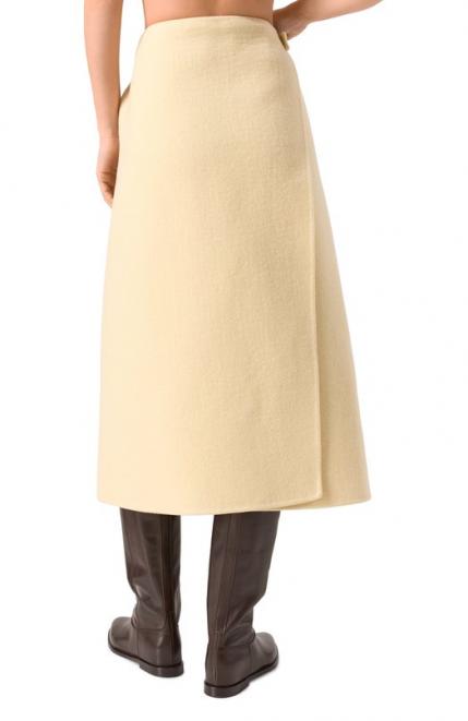 Шерстяная юбка Jil Sander