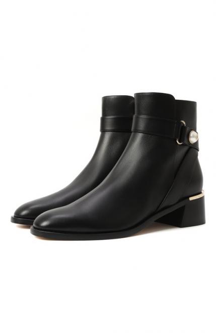 Кожаные ботильоны Noor 45 Jimmy Choo