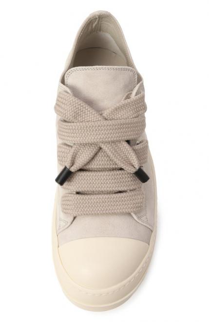 Замшевые кеды Luxor Jumbo Padded Low Rick Owens