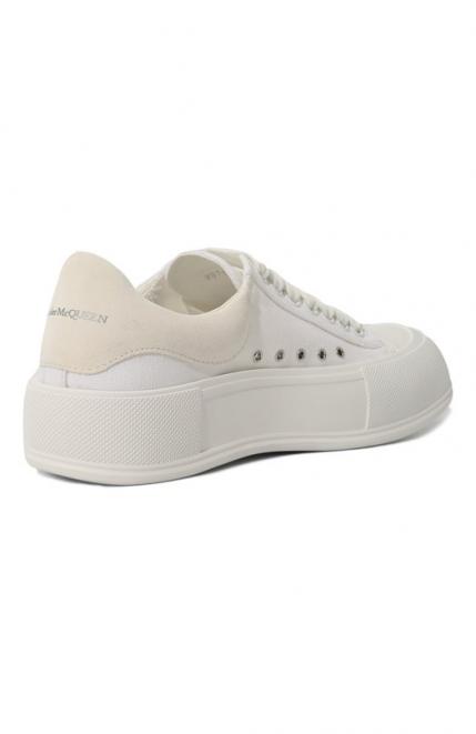 Комбинированные кеды Deck Plimsoll Alexander McQueen
