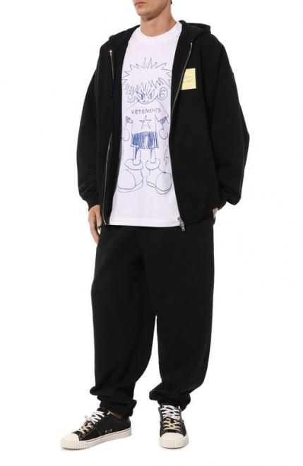 Хлопковые джоггеры Vetements