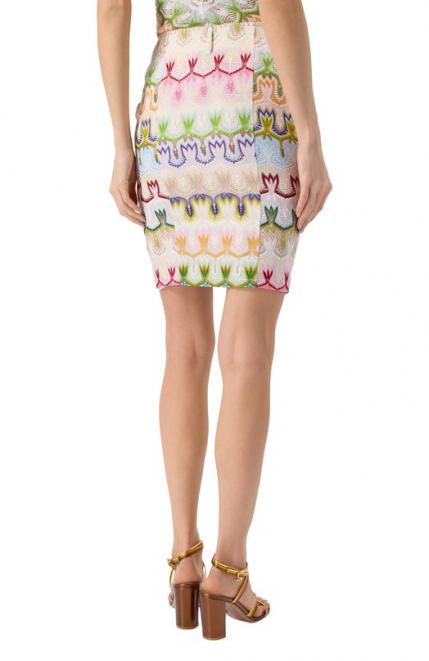 Юбка из вискозы и хлопка Missoni