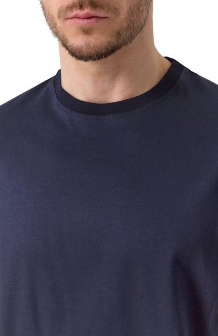 Хлопковая футболка KITON