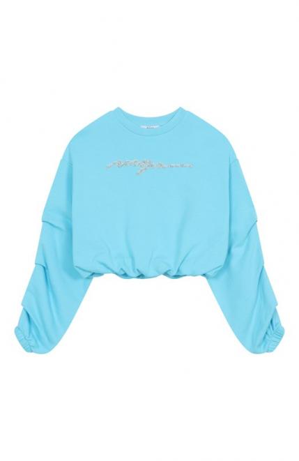 Хлопковый свитшот MSGM Kids