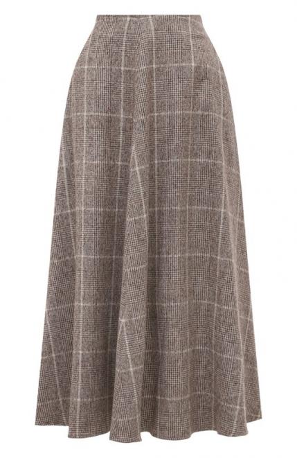 Шерстяная юбка KITON