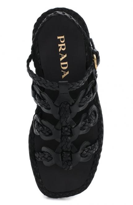 Кожаные сандалии Prada