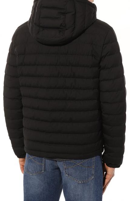 Пуховик из шерсти и шелка Zegna