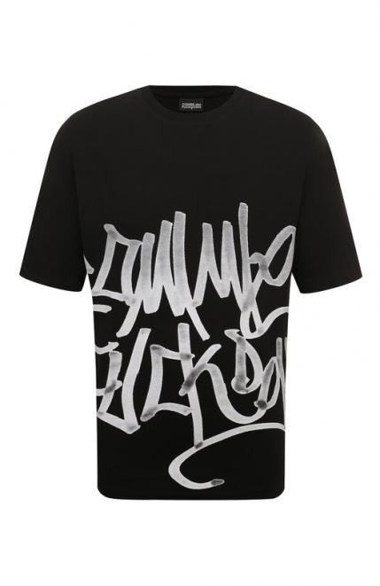 Хлопковая футболка Comme des Fuckdown