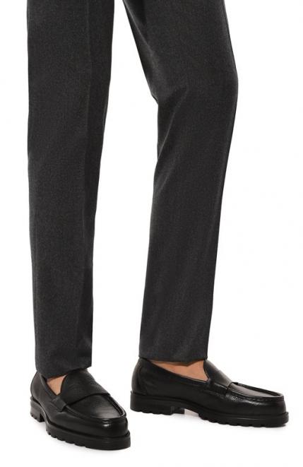 Кожаные лоферы Detroit Santoni