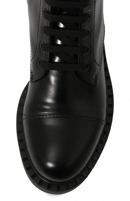 Кожаные ботинки Prada