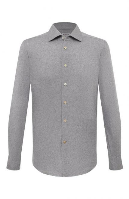 Хлопковая рубашка KITON