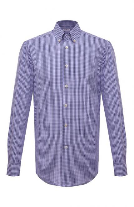 Хлопковая рубашка KITON