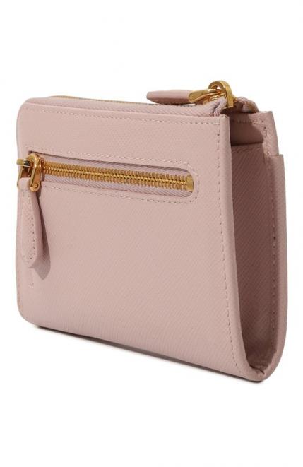 Кожаная ключница Prada