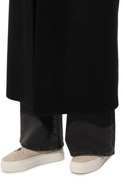 Замшевые кеды Santoni